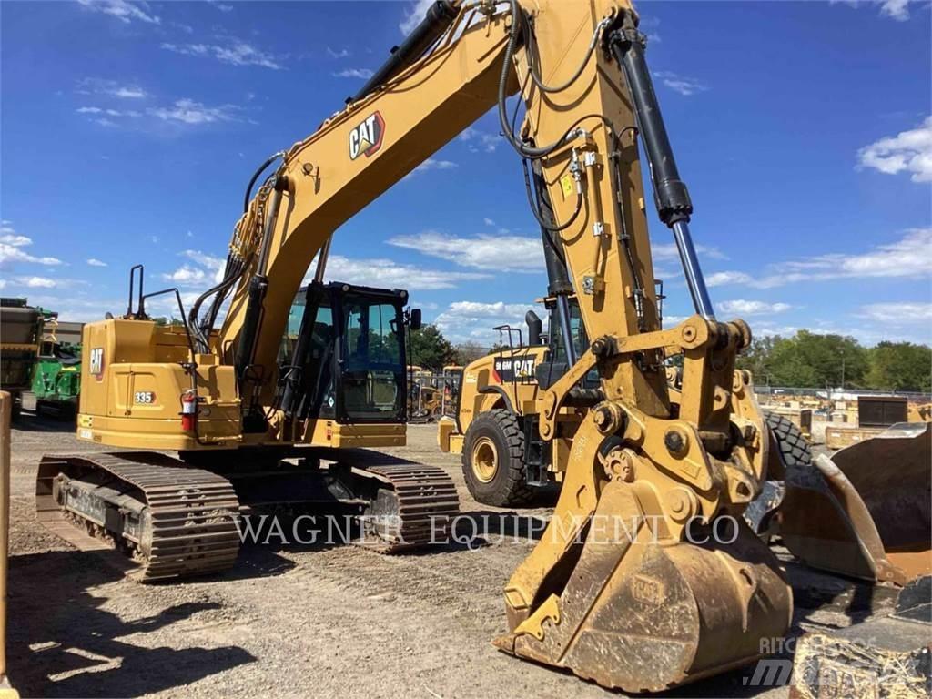 CAT 335 Vikšriniai ekskavatoriai