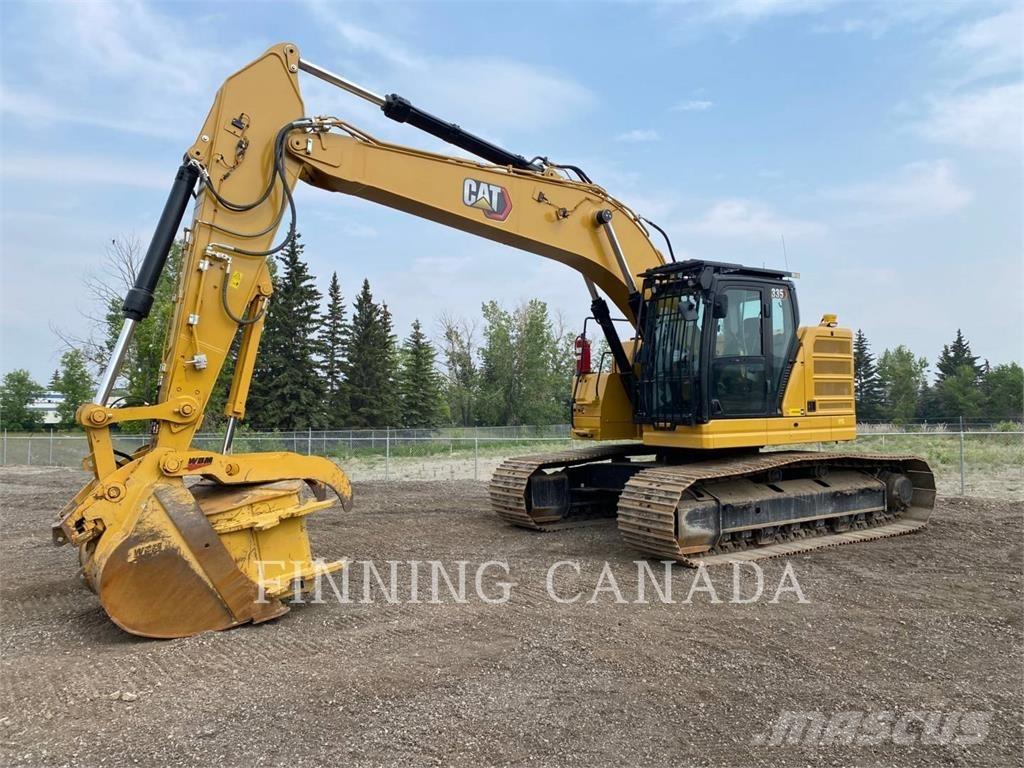 CAT 335-07 Vikšriniai ekskavatoriai