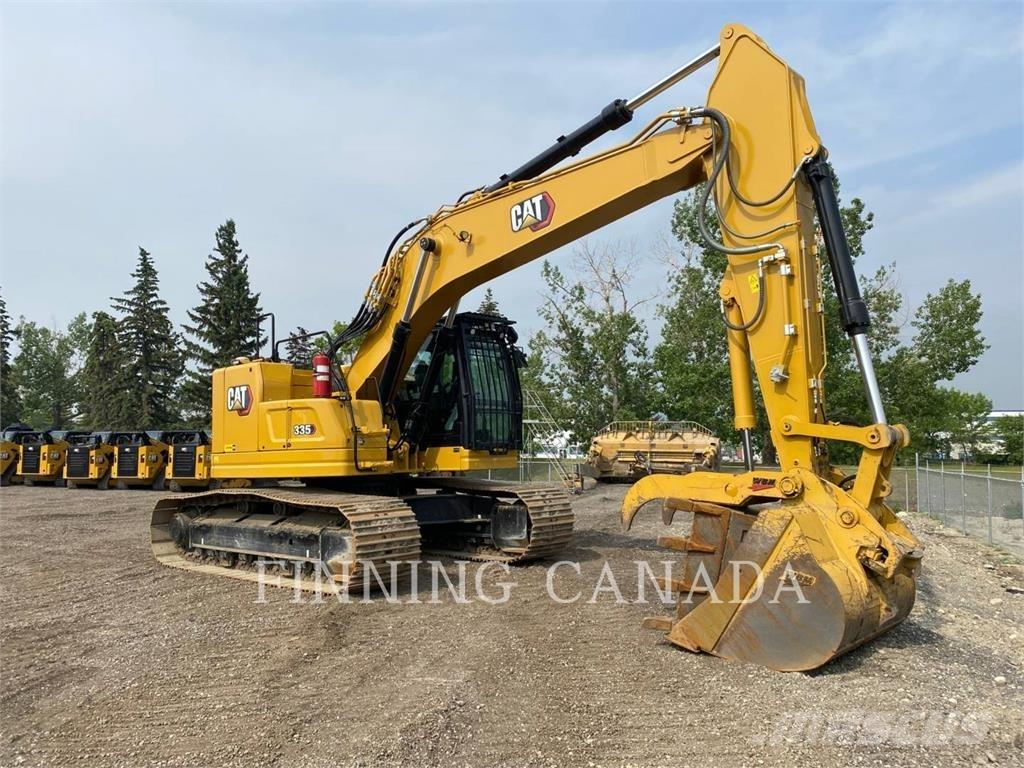 CAT 335-07 Vikšriniai ekskavatoriai