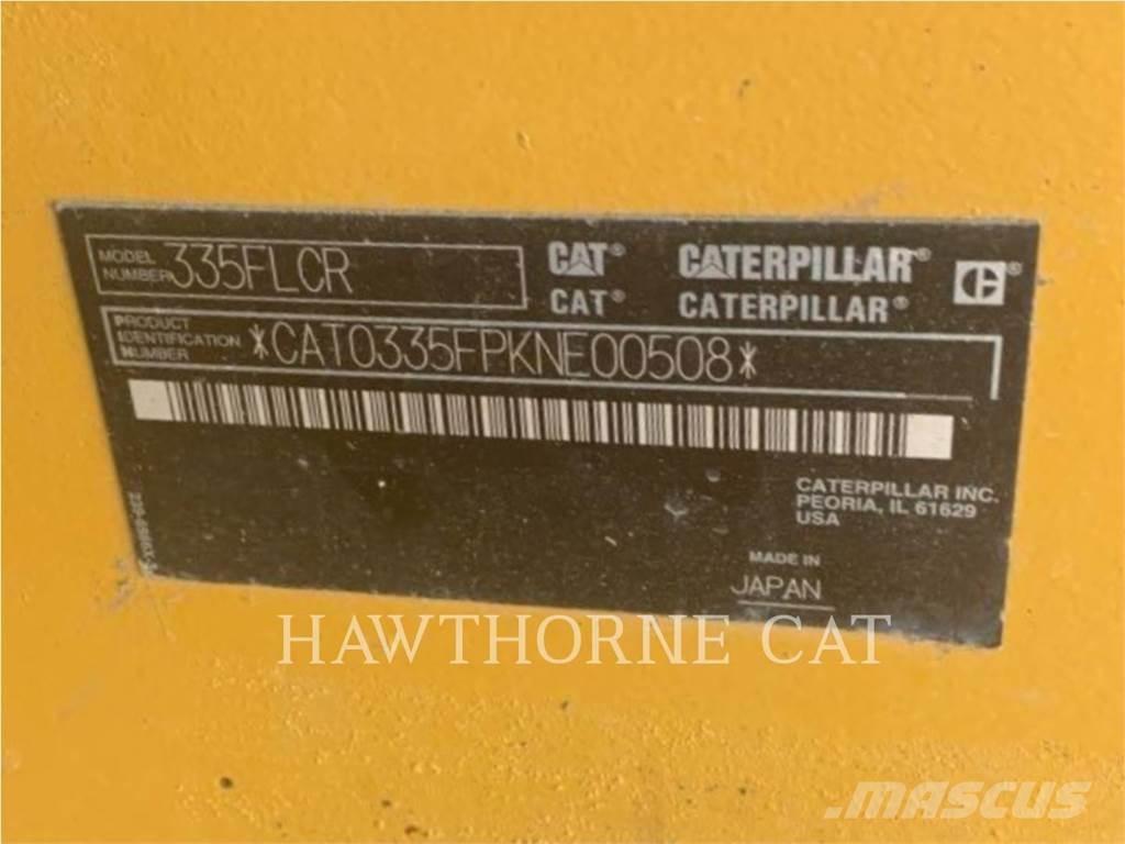 CAT 335F CR Vikšriniai ekskavatoriai