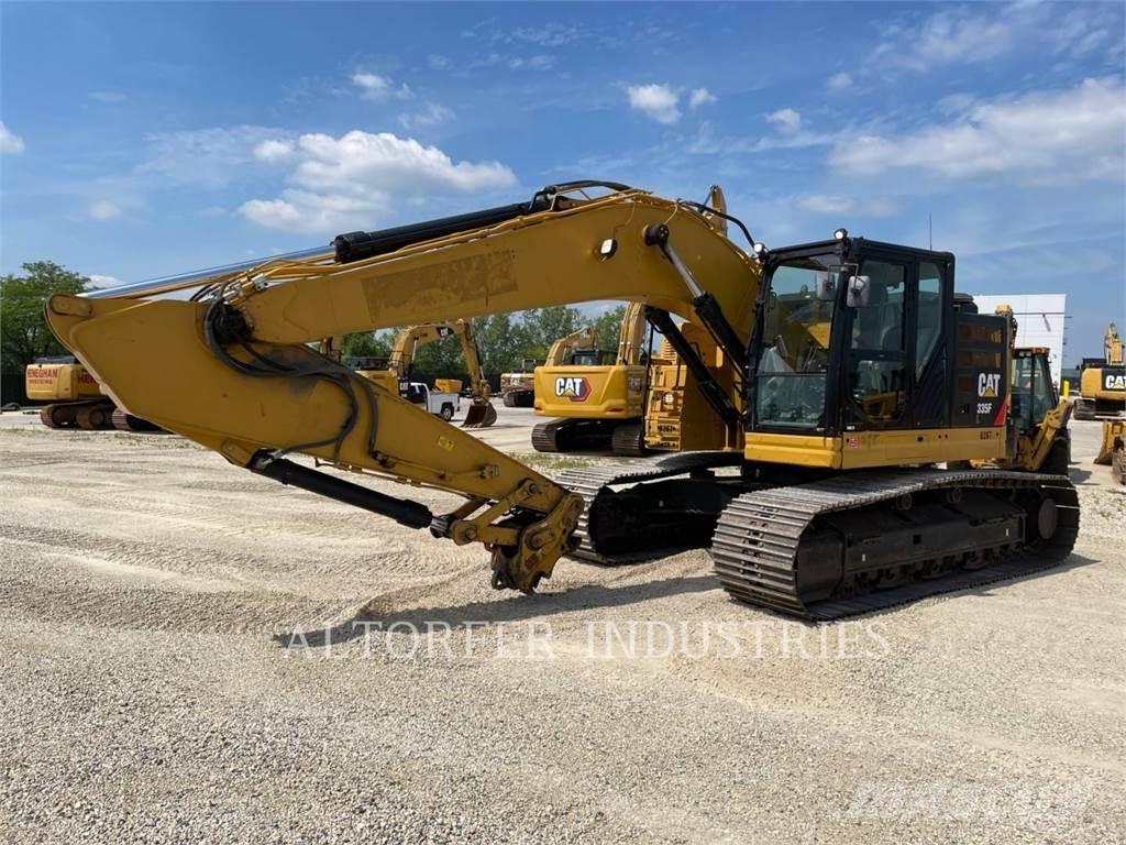 CAT 335F LCR Vikšriniai ekskavatoriai