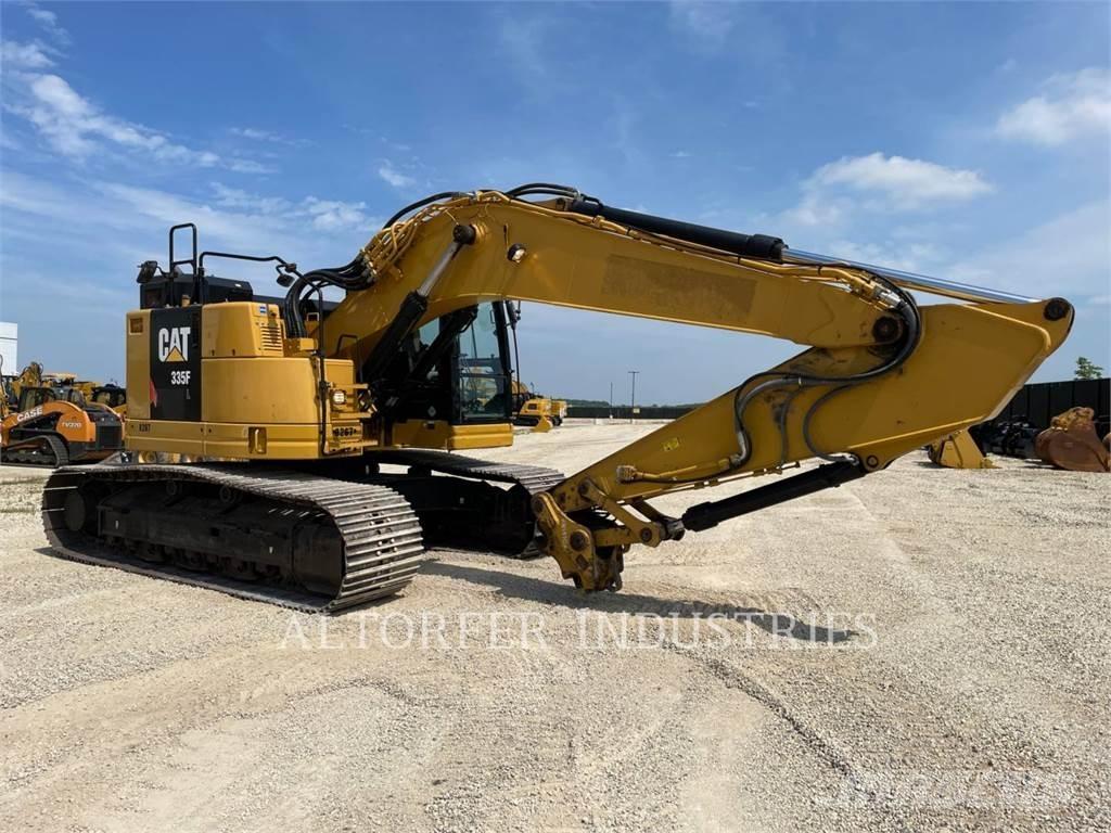 CAT 335F LCR Vikšriniai ekskavatoriai