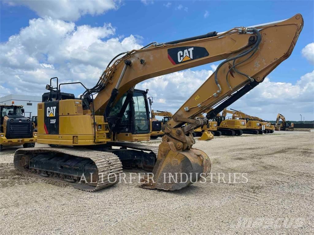 CAT 335F LCR Vikšriniai ekskavatoriai