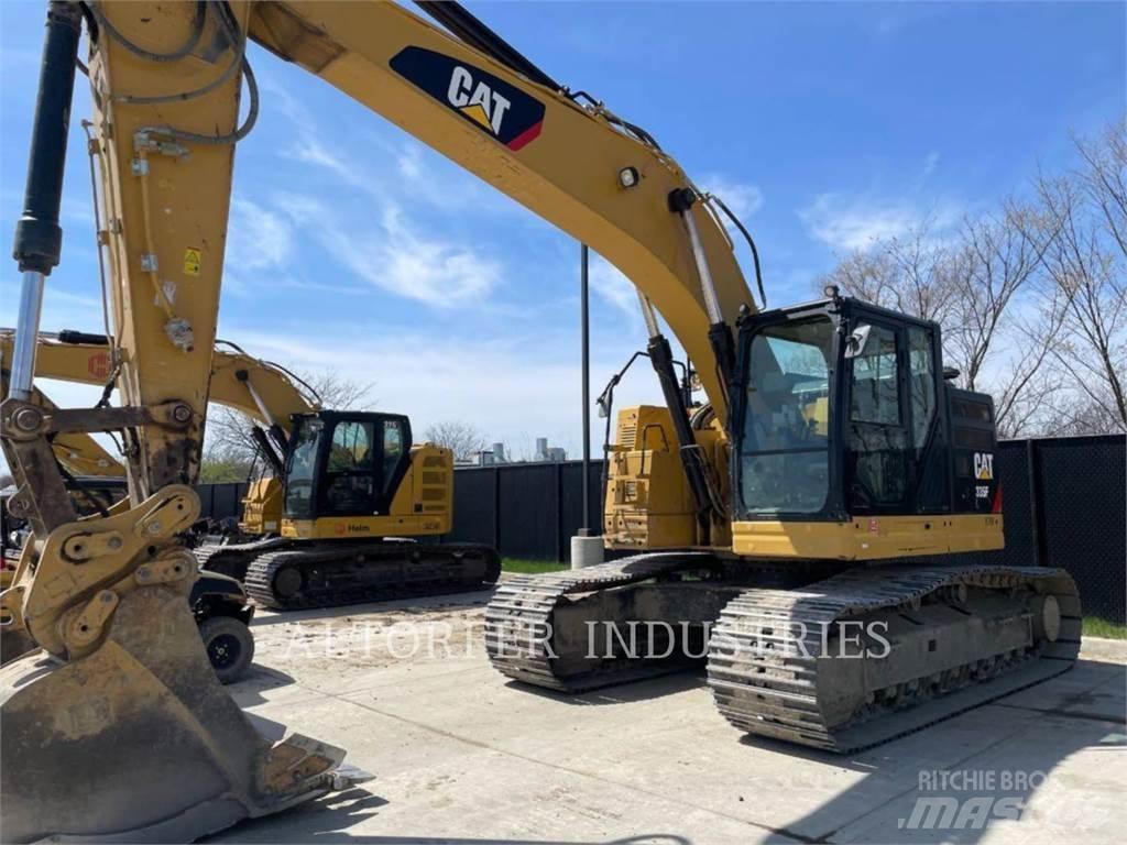 CAT 335F LCR Vikšriniai ekskavatoriai