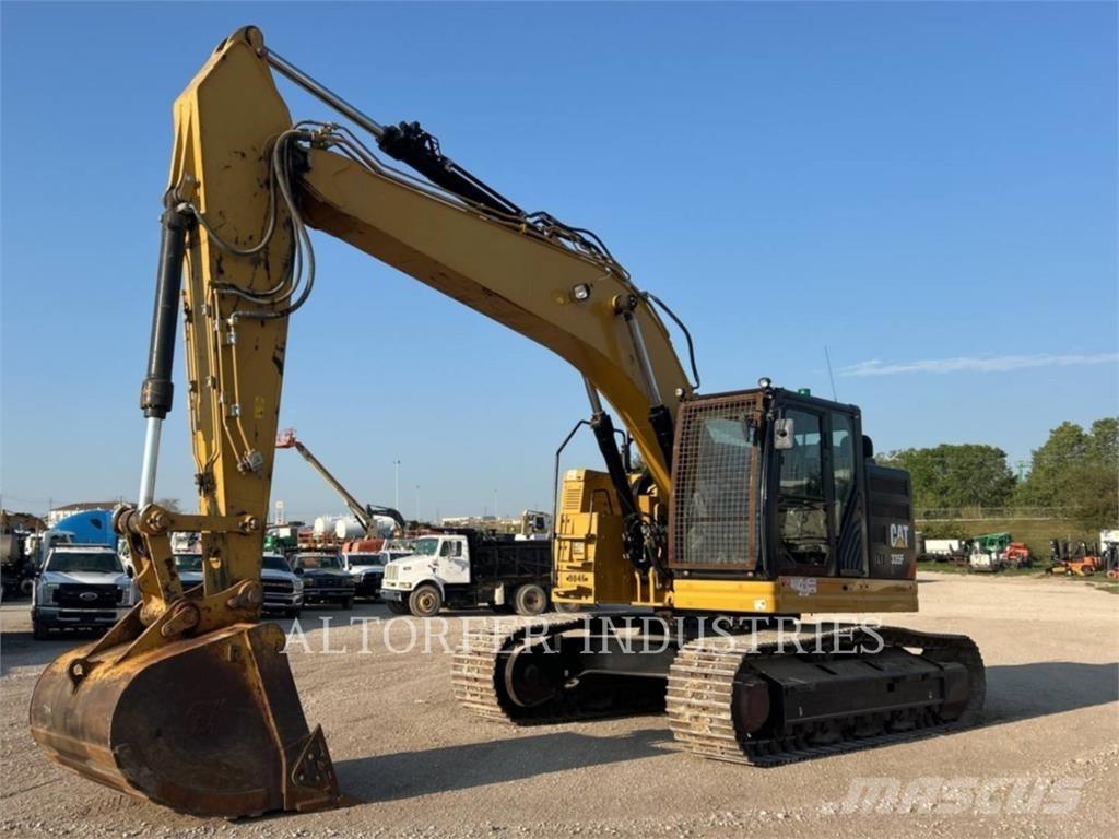 CAT 335F LCR Vikšriniai ekskavatoriai
