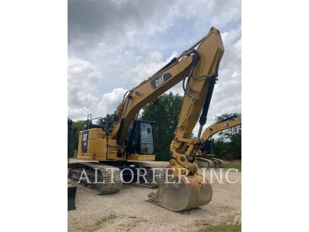 CAT 335F LCR Vikšriniai ekskavatoriai