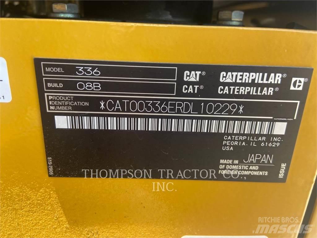 CAT 336 Vikšriniai ekskavatoriai