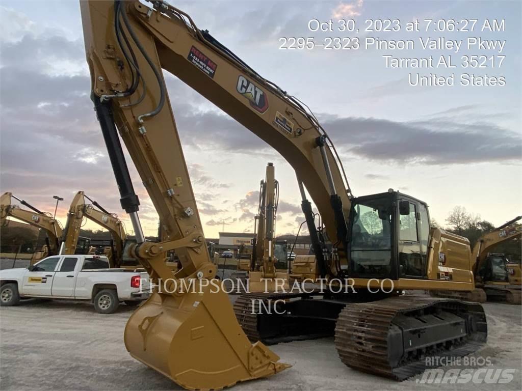 CAT 336 Vikšriniai ekskavatoriai