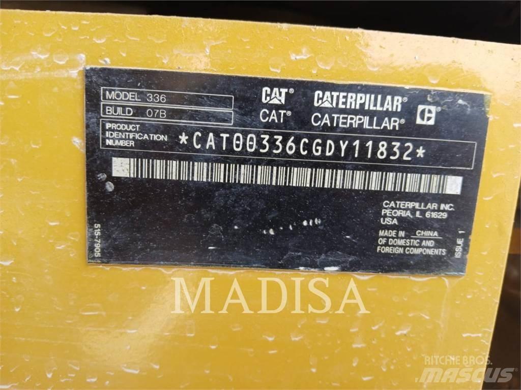 CAT 336 Vikšriniai ekskavatoriai