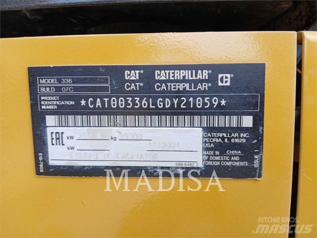 CAT 336 Vikšriniai ekskavatoriai