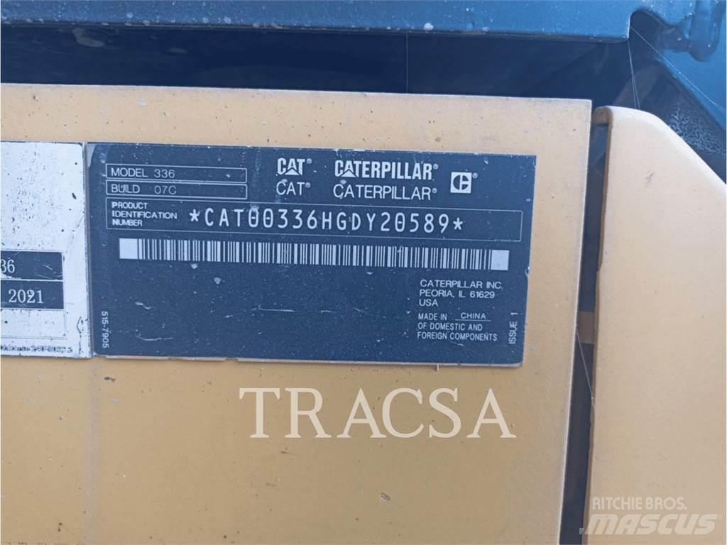 CAT 336 Vikšriniai ekskavatoriai