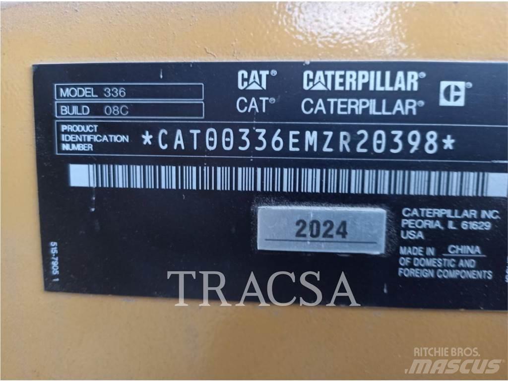 CAT 336 Vikšriniai ekskavatoriai