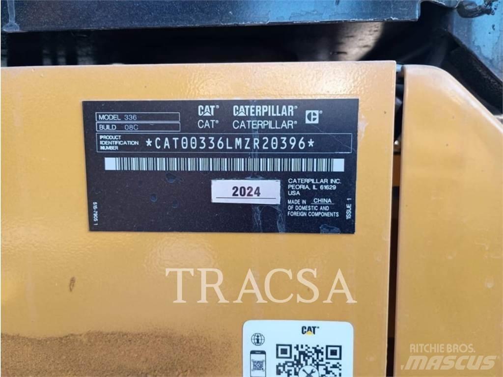 CAT 336 Vikšriniai ekskavatoriai