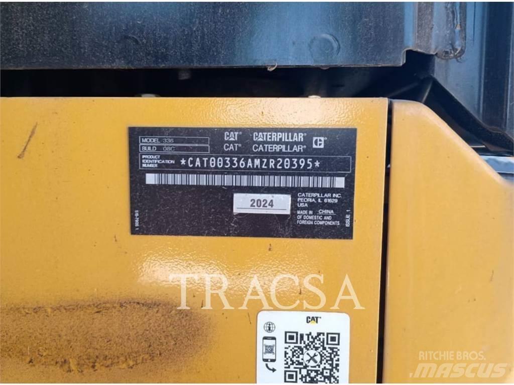 CAT 336 Vikšriniai ekskavatoriai