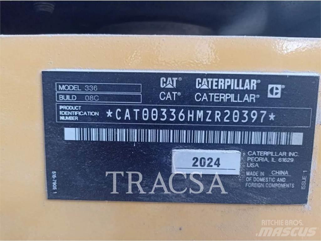 CAT 336 Vikšriniai ekskavatoriai
