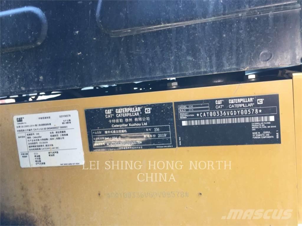 CAT 336-07 Vikšriniai ekskavatoriai
