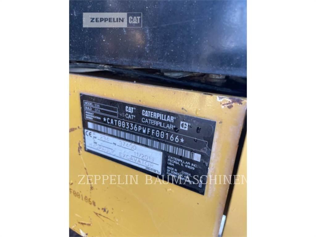 CAT 336-07A Vikšriniai ekskavatoriai