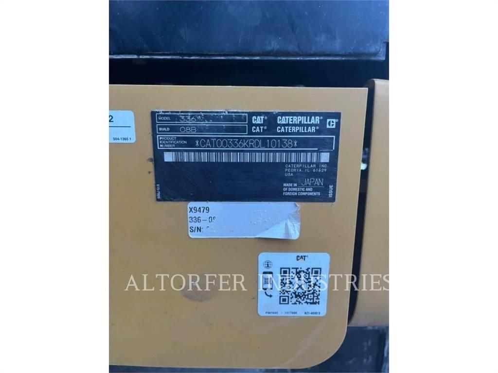 CAT 336-08 Vikšriniai ekskavatoriai