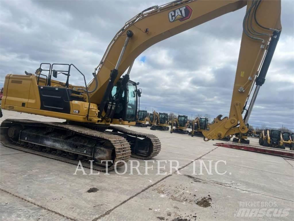 CAT 336-08 Vikšriniai ekskavatoriai
