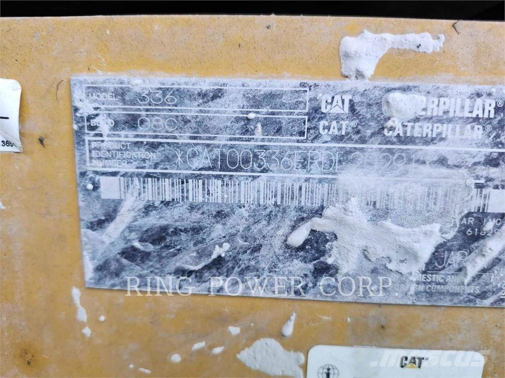 CAT 336-08 Vikšriniai ekskavatoriai