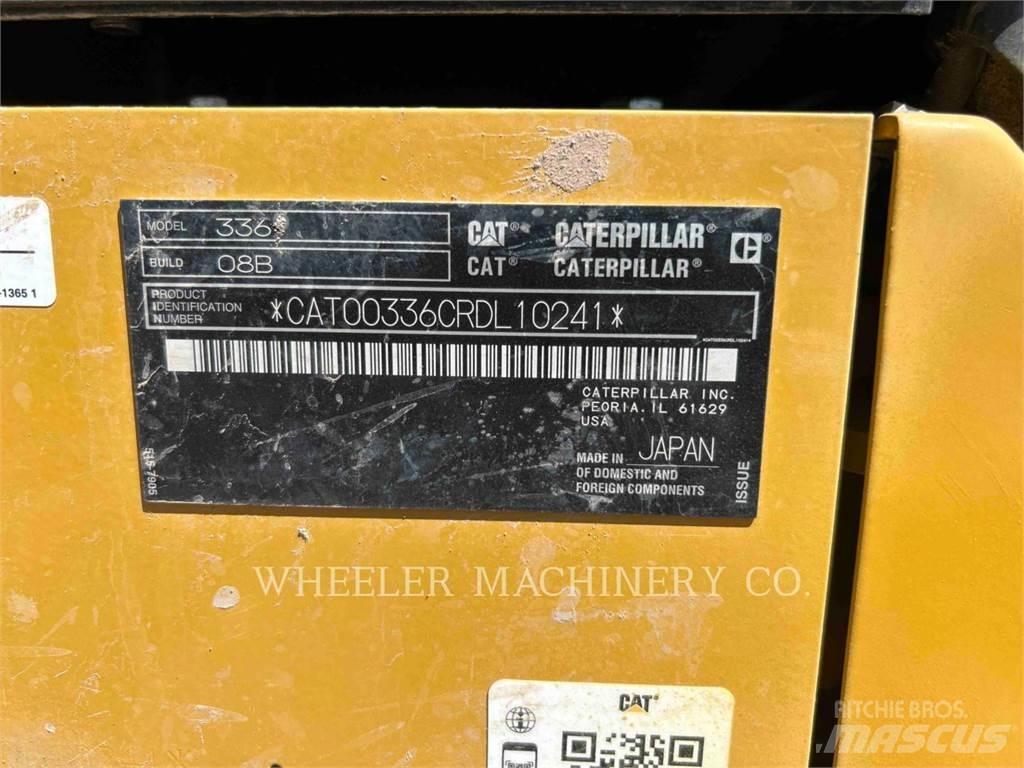 CAT 336-08 CF Vikšriniai ekskavatoriai