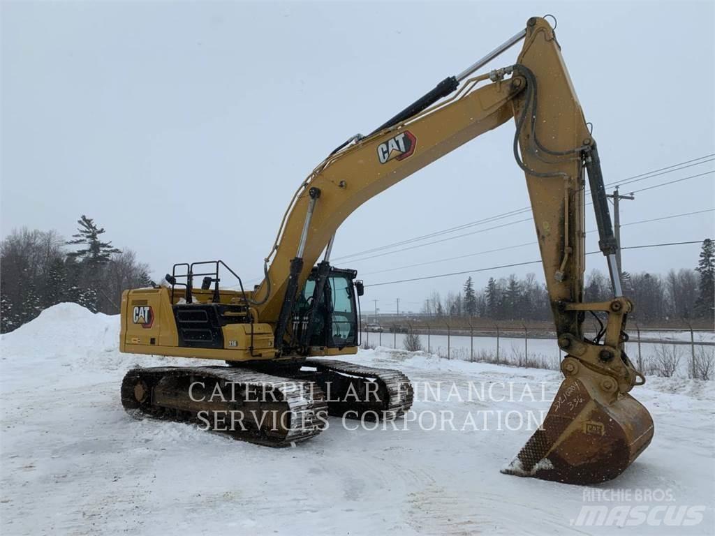 CAT 336-08B Vikšriniai ekskavatoriai