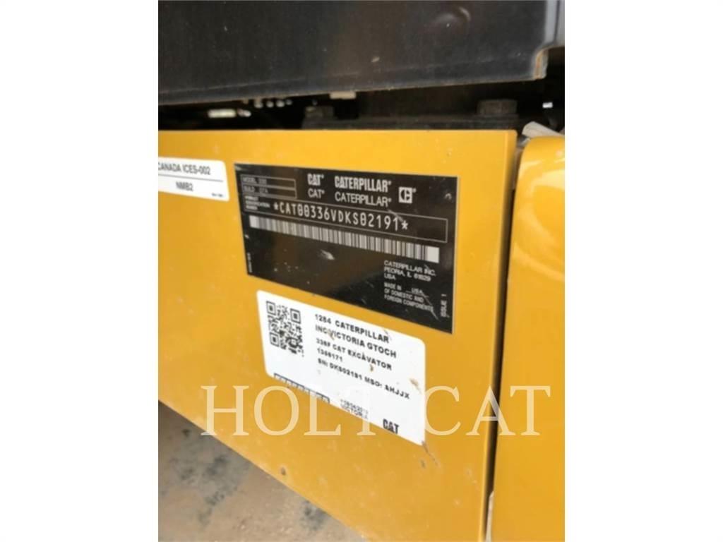 CAT 336 10 TC Vikšriniai ekskavatoriai
