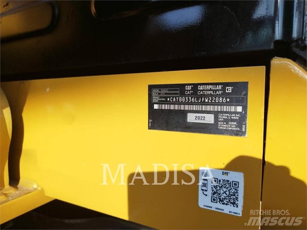 CAT 336 GC Vikšriniai ekskavatoriai