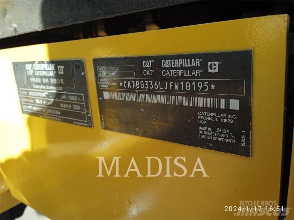 CAT 336 GC Vikšriniai ekskavatoriai