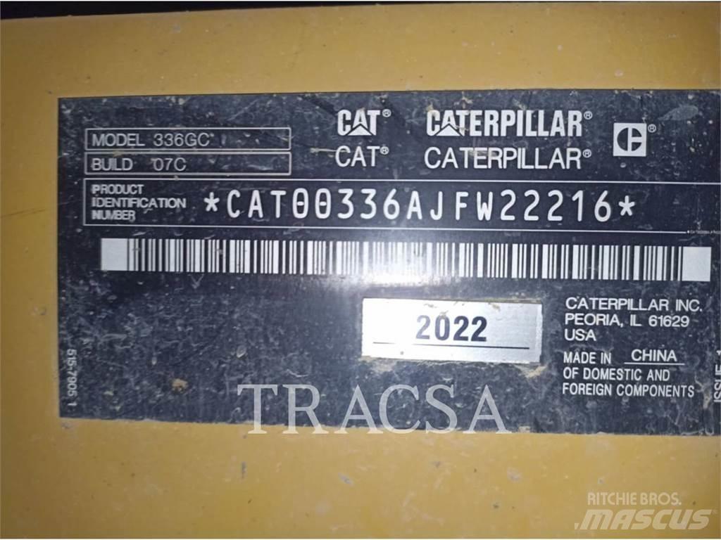 CAT 336 GC Vikšriniai ekskavatoriai