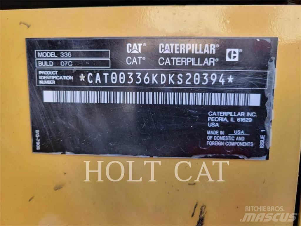 CAT 336 TC Vikšriniai ekskavatoriai