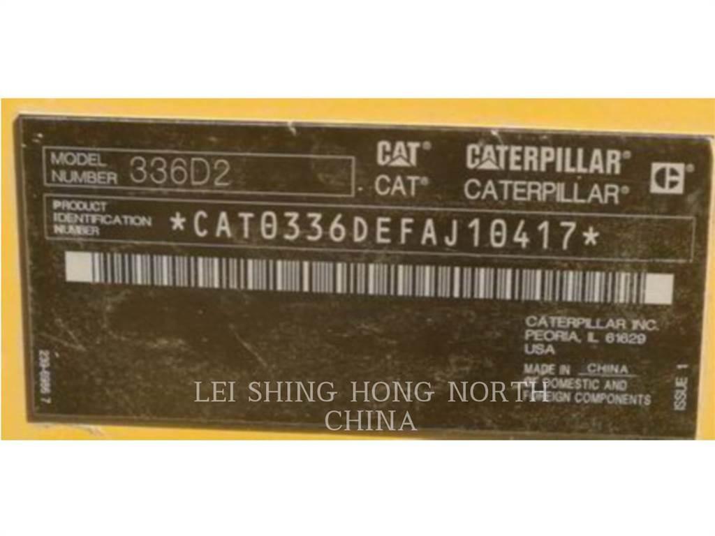 CAT 336D2 Vikšriniai ekskavatoriai