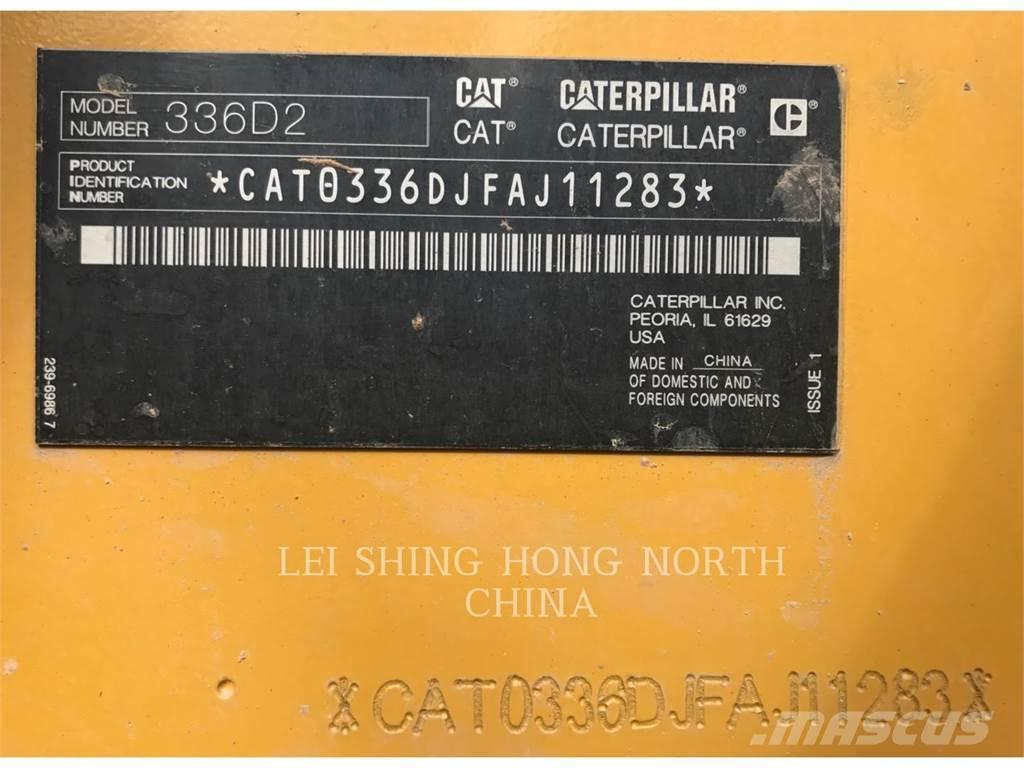 CAT 336D2 Vikšriniai ekskavatoriai