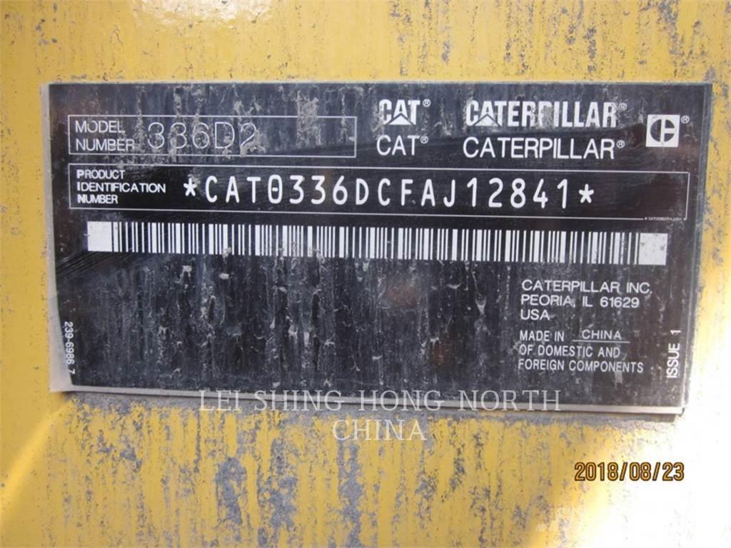 CAT 336D2 Vikšriniai ekskavatoriai