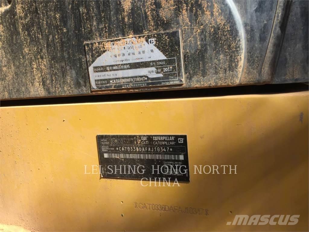 CAT 336D2 Vikšriniai ekskavatoriai