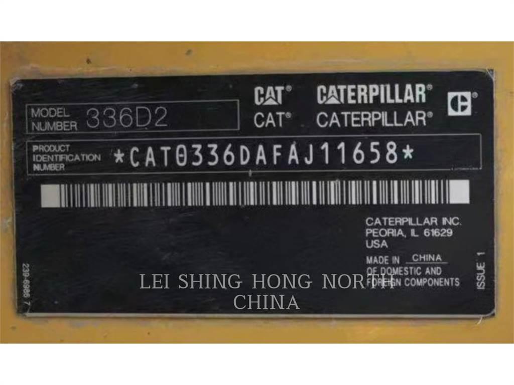 CAT 336D2 Vikšriniai ekskavatoriai