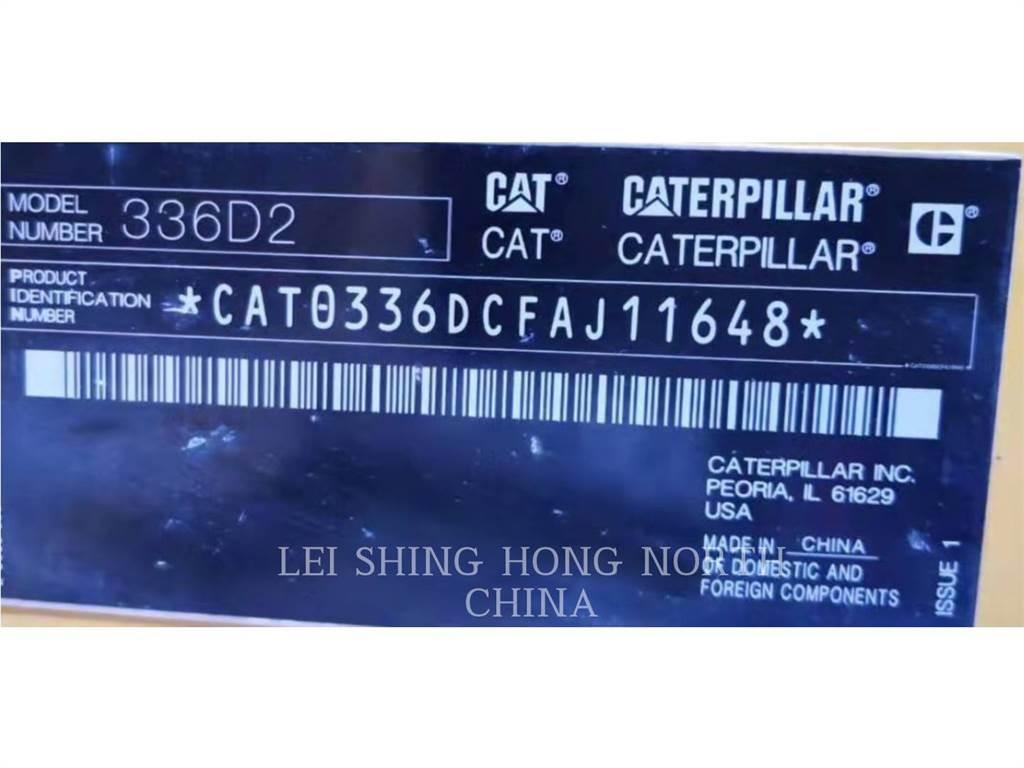 CAT 336D2 Vikšriniai ekskavatoriai