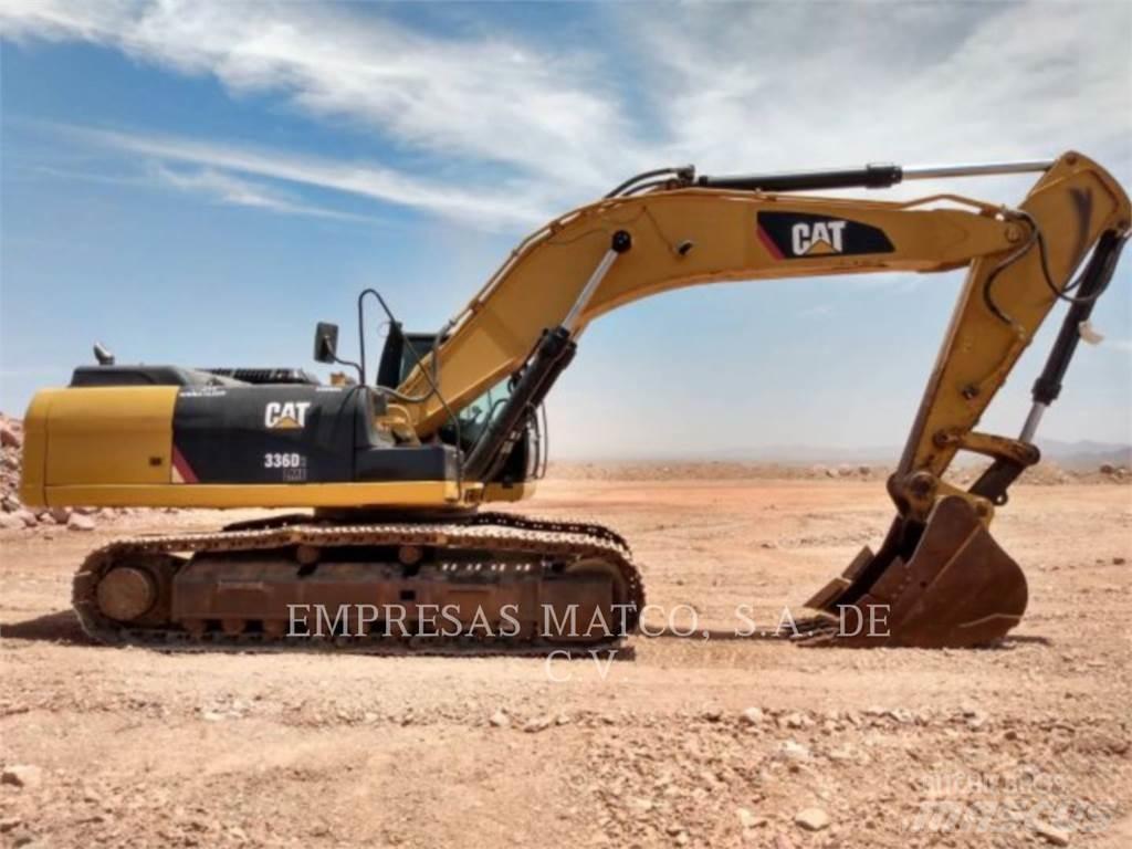 CAT 336D2L Vikšriniai ekskavatoriai