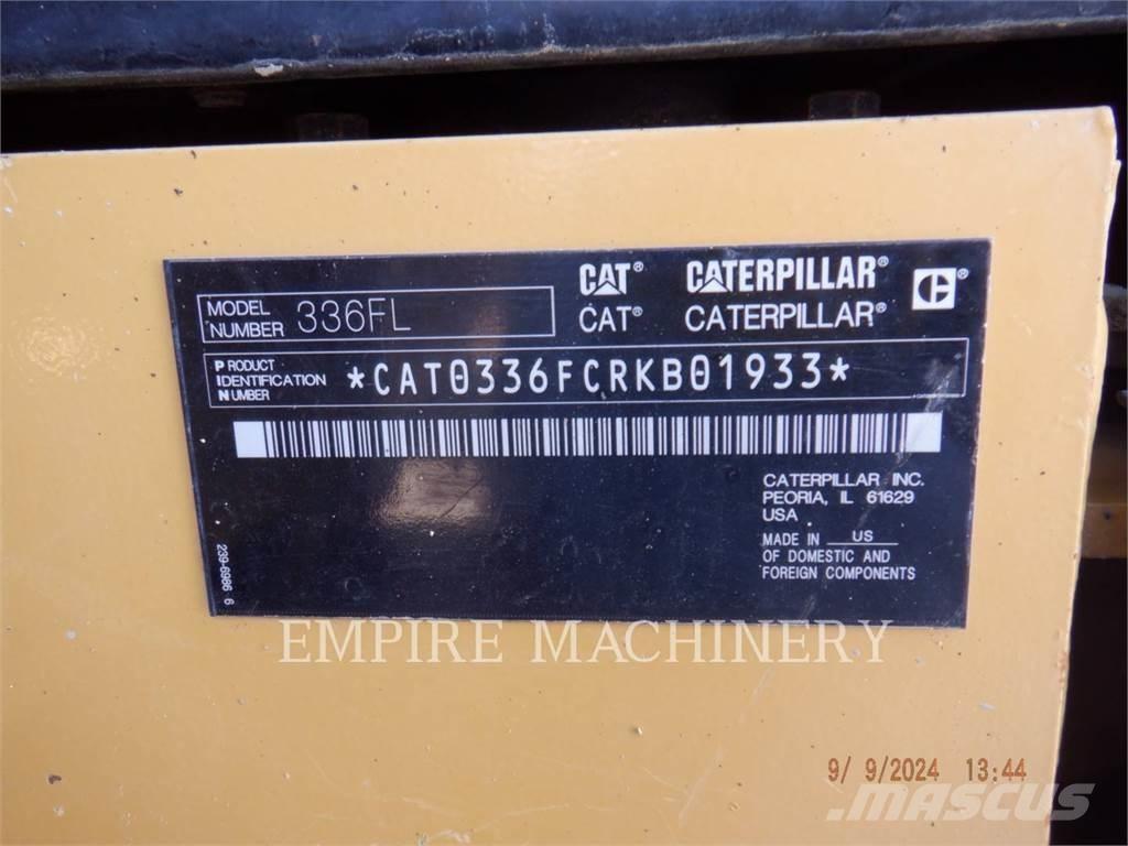 CAT 336FL Vikšriniai ekskavatoriai