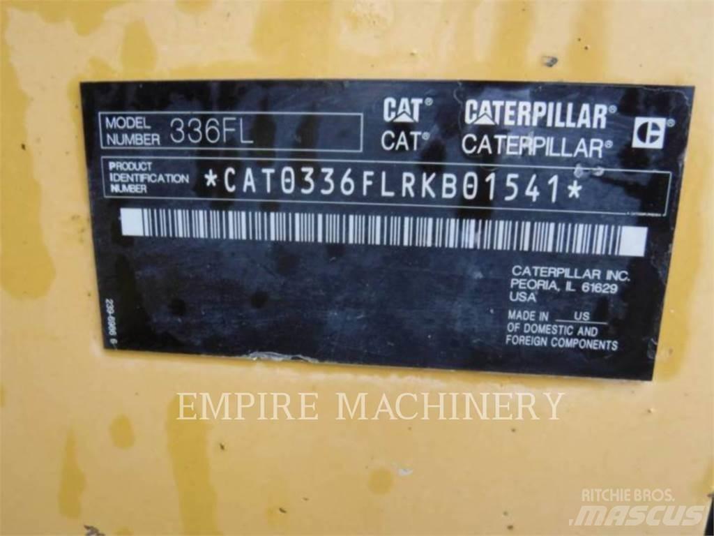 CAT 336FL Vikšriniai ekskavatoriai