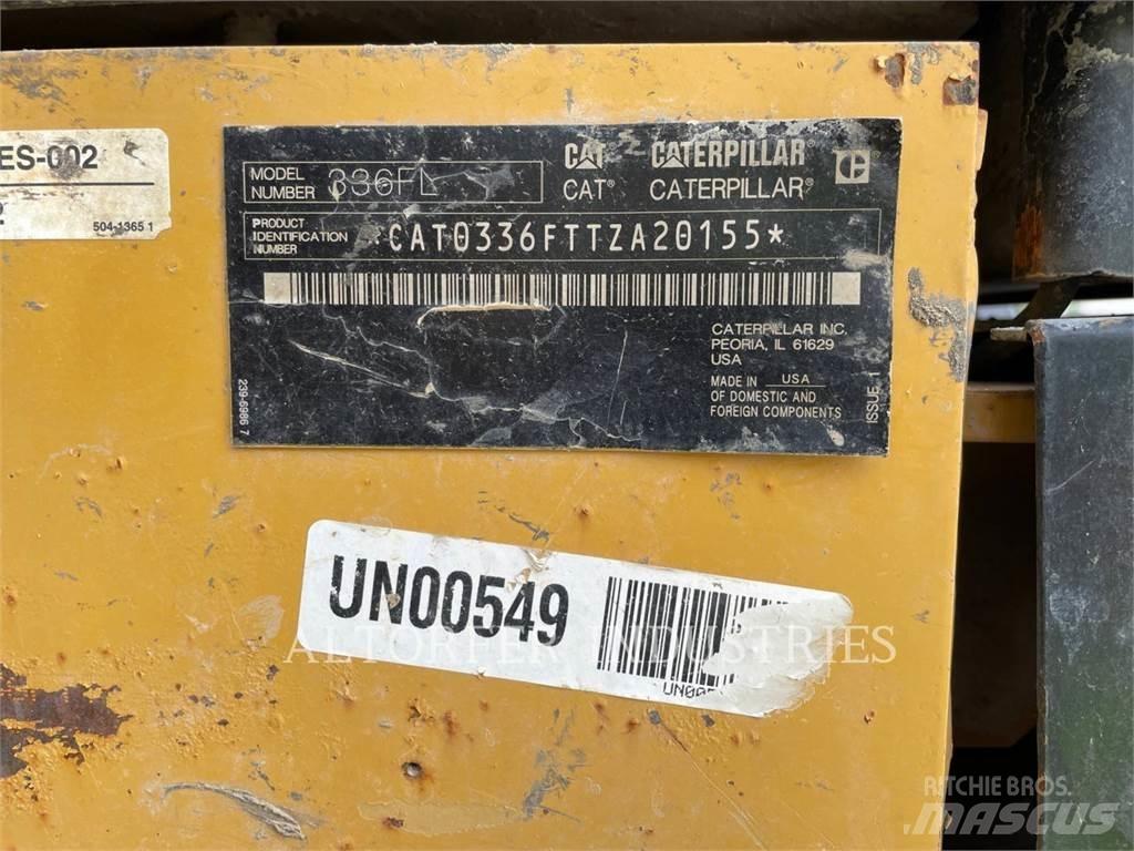 CAT 336FL TH Vikšriniai ekskavatoriai