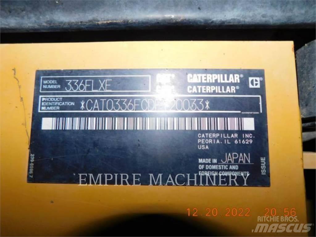 CAT 336FL XE Vikšriniai ekskavatoriai
