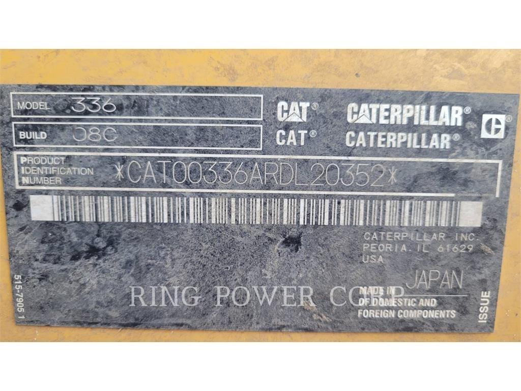 CAT 336HYDTHUM Vikšriniai ekskavatoriai