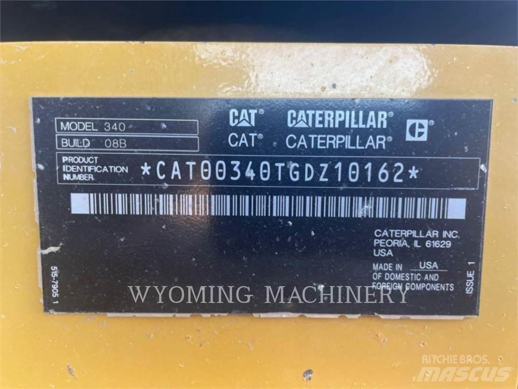 CAT 340 Vikšriniai ekskavatoriai