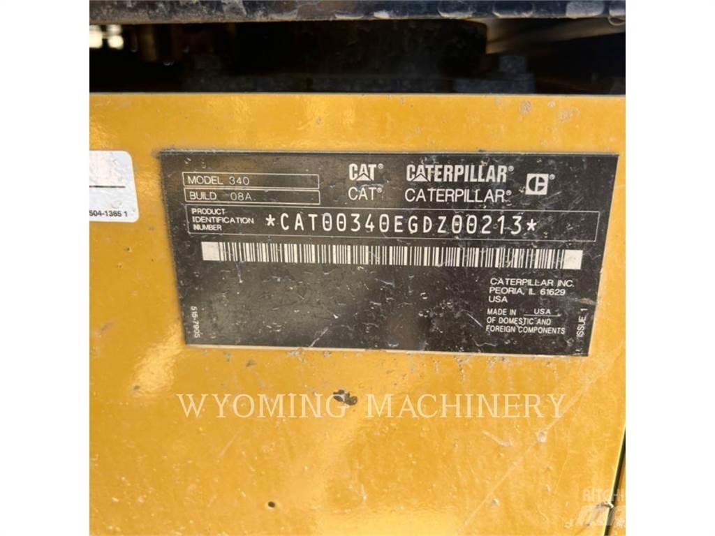 CAT 340 Vikšriniai ekskavatoriai