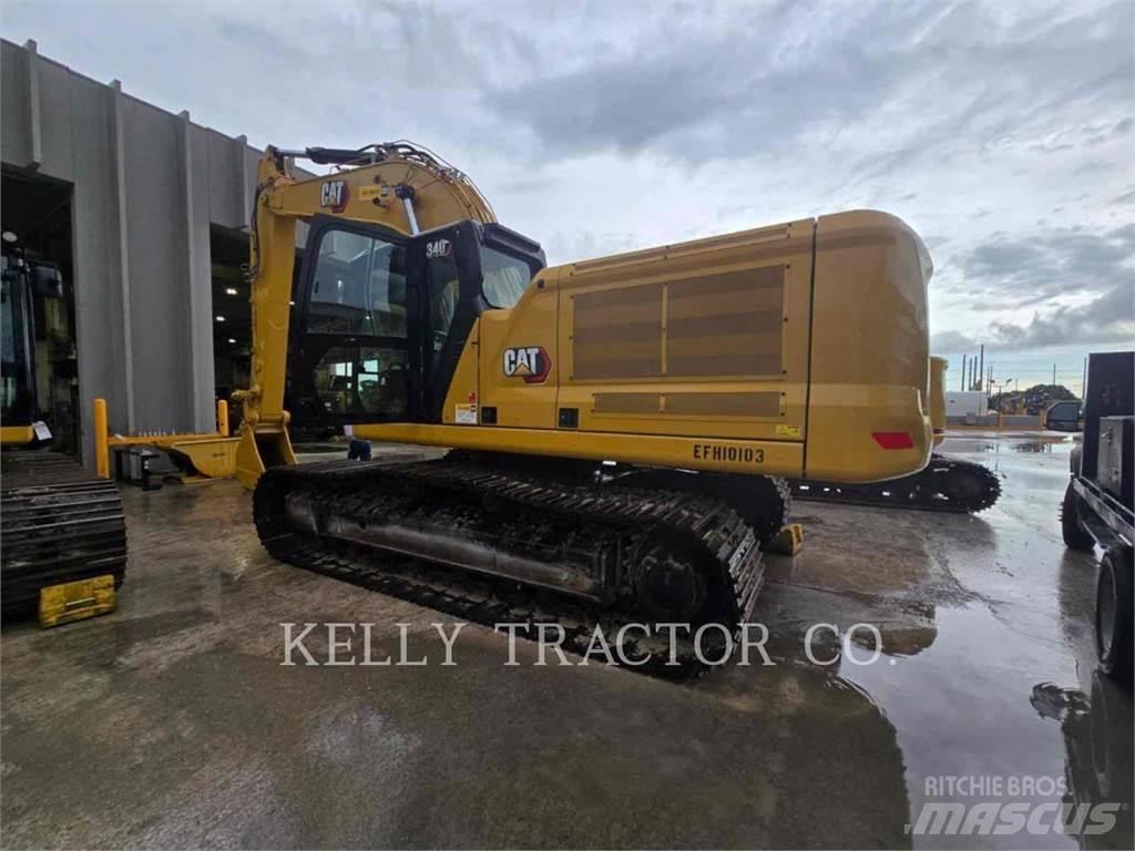 CAT 340 Vikšriniai ekskavatoriai