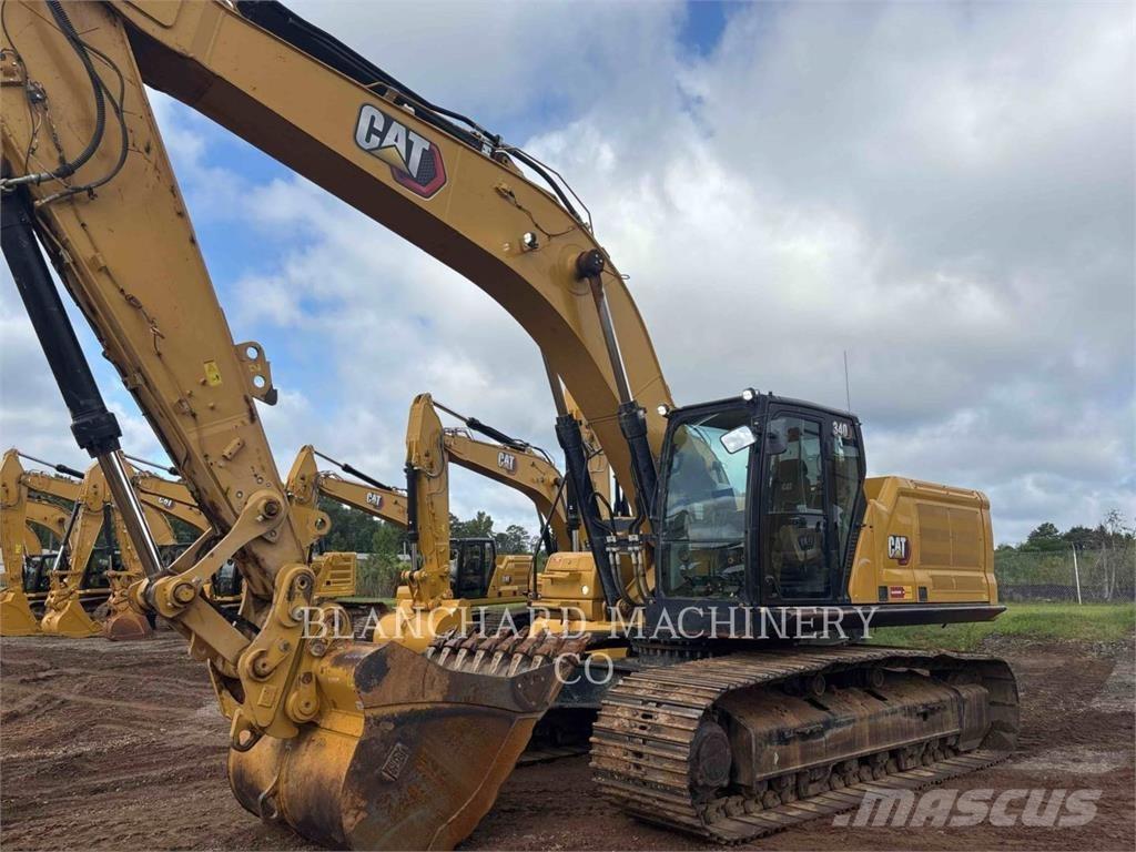 CAT 340 Vikšriniai ekskavatoriai