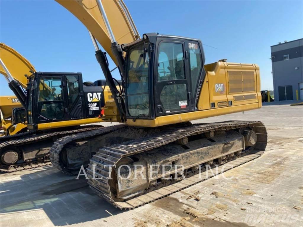 CAT 340-08 Vikšriniai ekskavatoriai