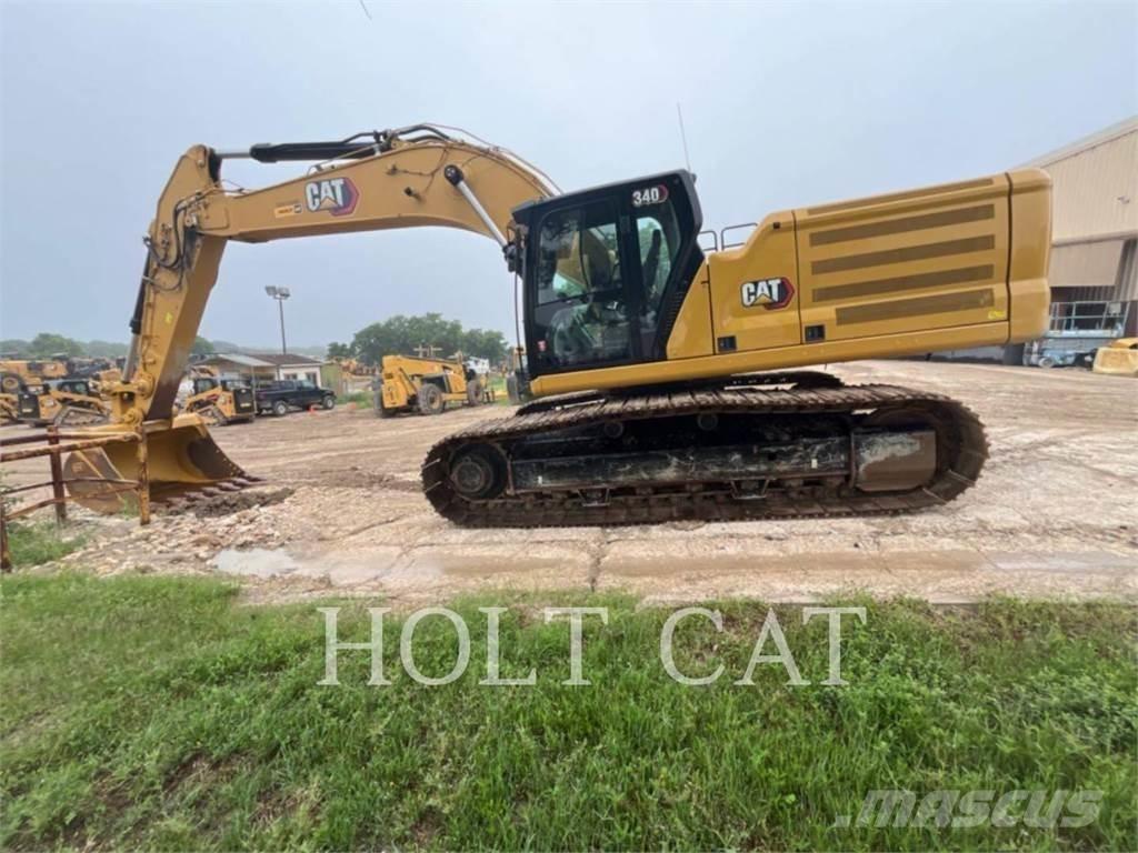 CAT 340 10 Vikšriniai ekskavatoriai