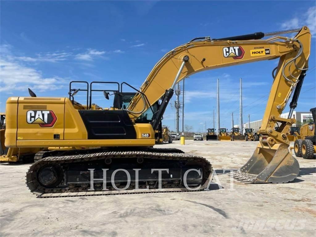 CAT 340 10 Vikšriniai ekskavatoriai